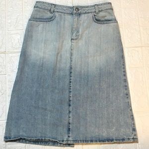 Banana republic jean skirt like new
